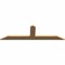 Ekena Millwork Portland Smooth Timber Gable Bracket, Western Red Cedar, 72"W x 21"H x 1 1/2"D x 5 1/2"F, 7/12 Pitch GBW072X21X0206POR00SWR - alternate 2